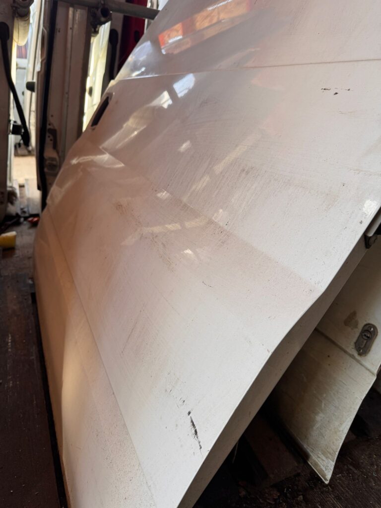 Ford Transit MK7 2007 2014 High Top Roof Side Loading Door In White - Image 9