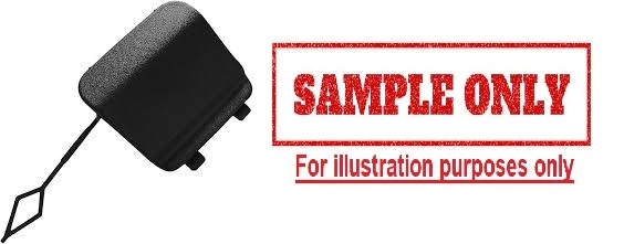 Mercedes Benz Sprinter W907 W910 2018 2024 Front Bumper Tow Eye Cover