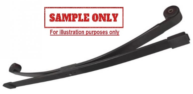 Ford Transit MK7 2007 2014 Rear Double Leaf Spring