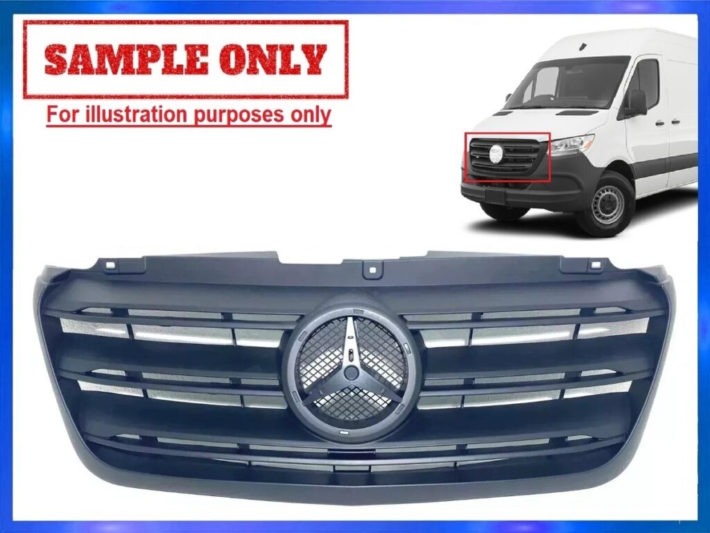 Mercedes Benz Sprinter W907 W910 2018 2024 Front Grille