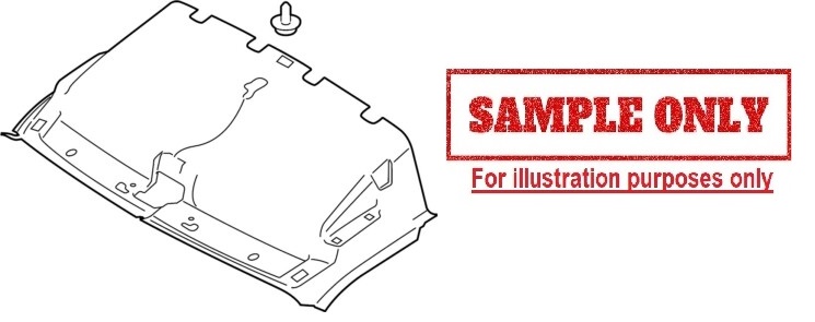 Ford Transit MK8 2007 2014 Roof Liner