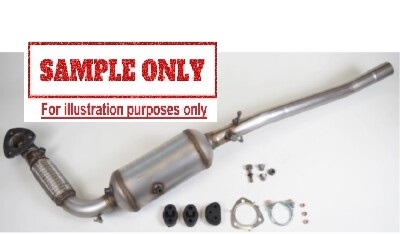 Ford Transit MK7 MK8 2012 2016 DPF Diesel Particle Filter