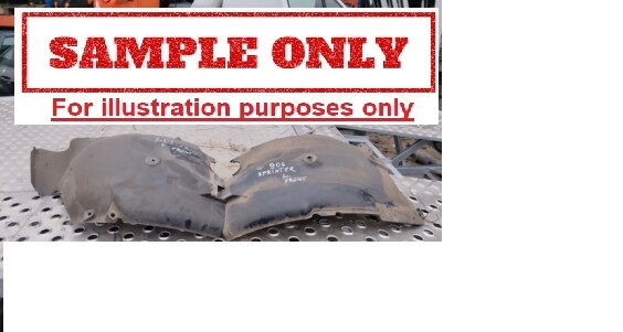 Mercedes Benz Sprinter W906 2007 2018 Front Wheel Splash Guard Mud Guard Wheel Arch