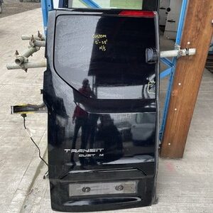 Ford Transit CUSTOM 2012 2023 Rear Door Left Side N/S In Black BREAKING