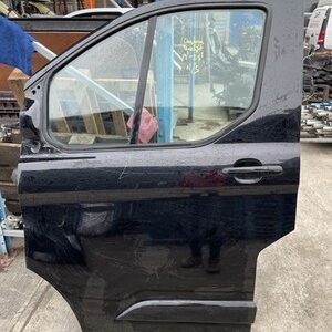 Ford Transit CUSTOM 2019 2023 Front Door Left Side N/S BLACK BREAKING