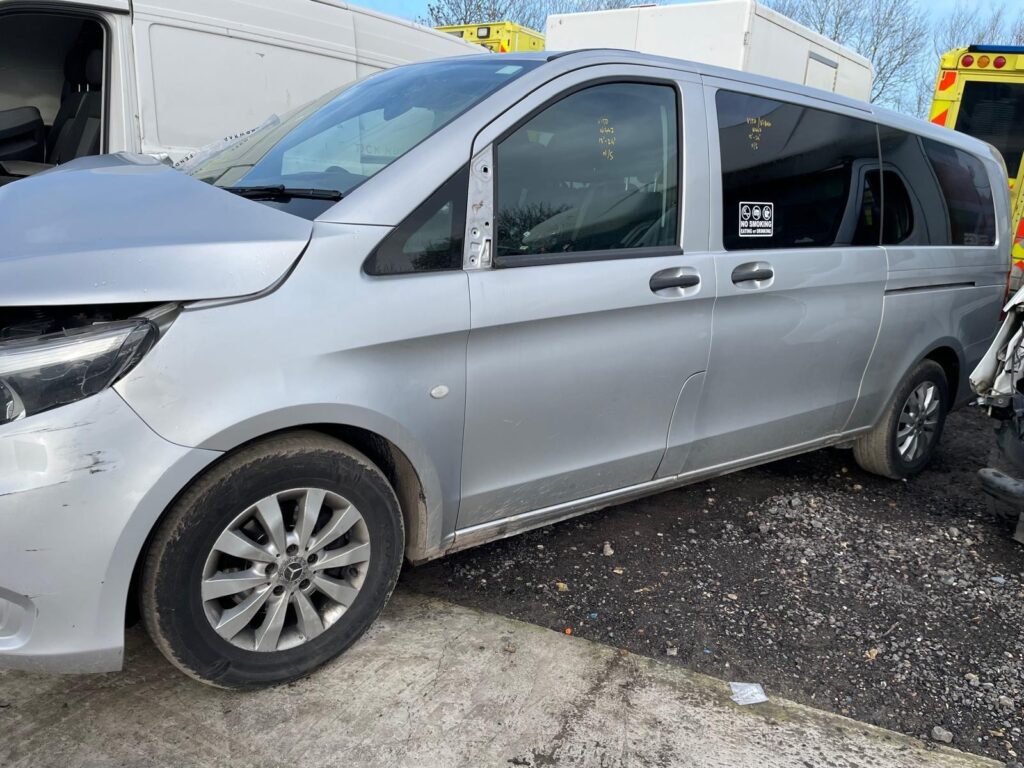 Vito Front Door Left Side N/S Mercedes Viano V Class W447 2015 2024 Silver