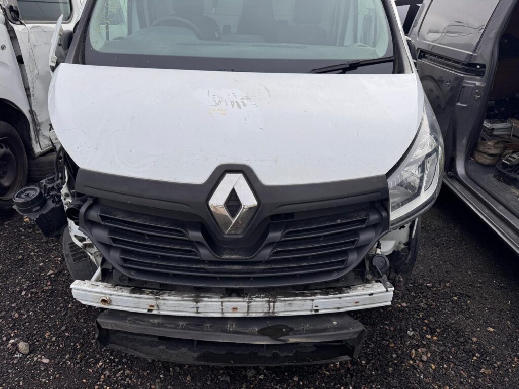 Renault Trafic Bonnet 2015 2019 In White Breaking