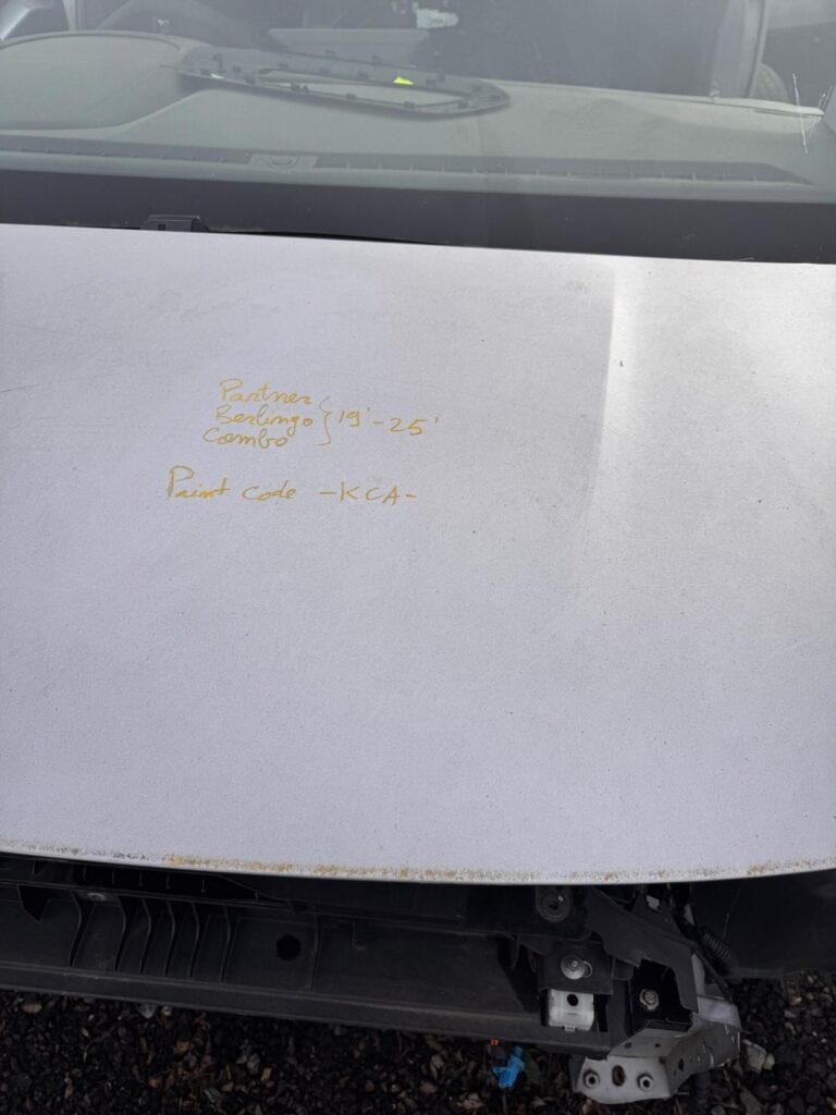 Combo Partner Berlingo Bonnet 2019 2025 Vauxhall Peugeot Citroen KCA Paint - Image 7