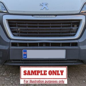 Peugeot Boxer Citroen Relay 2015 2024 Complete Front Bumper