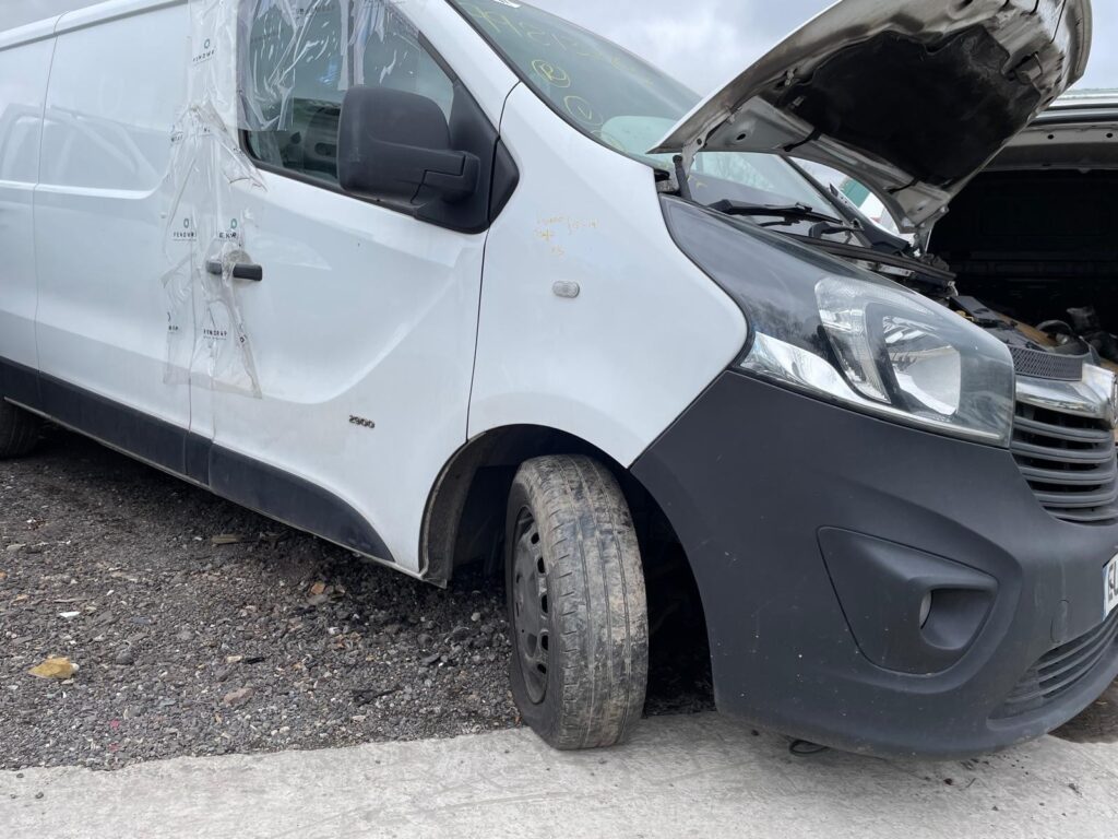 Vivaro Trafic Wing Fender Right Side OS Renault Vauxhall 2015 2019 White - Image 3