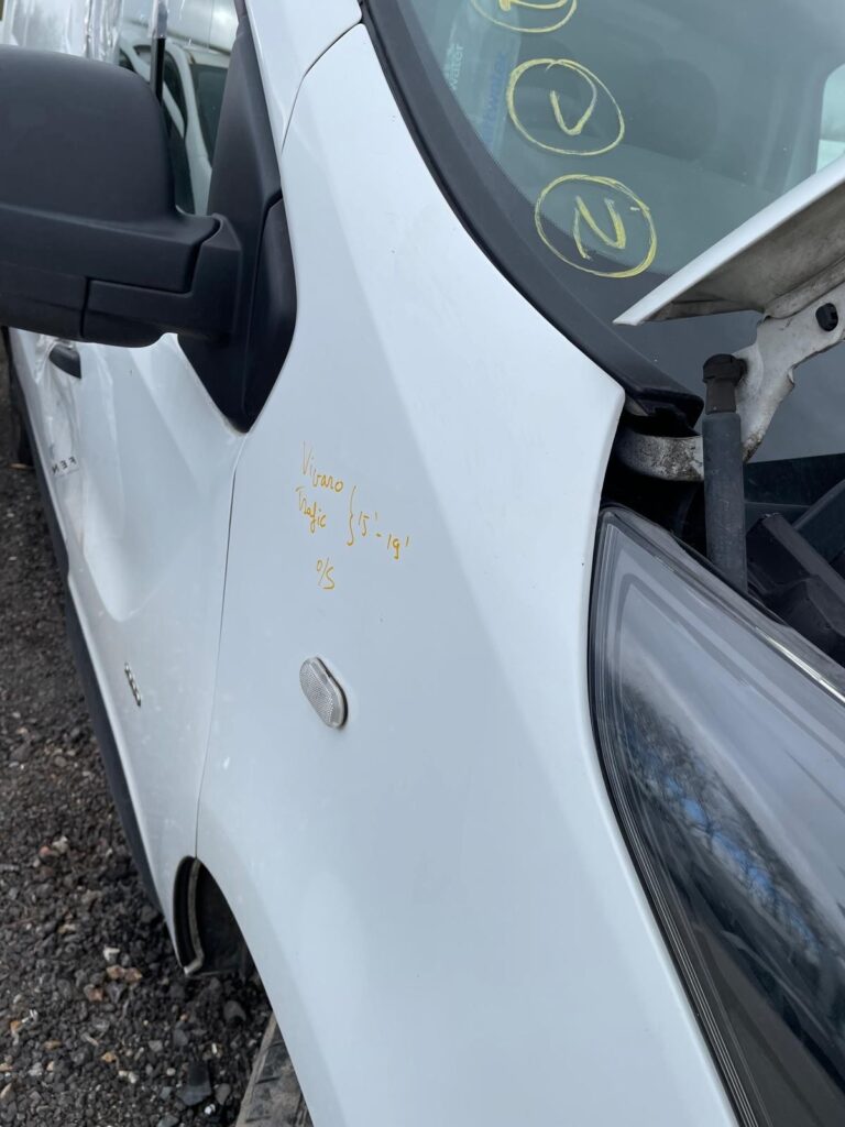 Vivaro Trafic Wing Fender Right Side OS Renault Vauxhall 2015 2019 White - Image 6