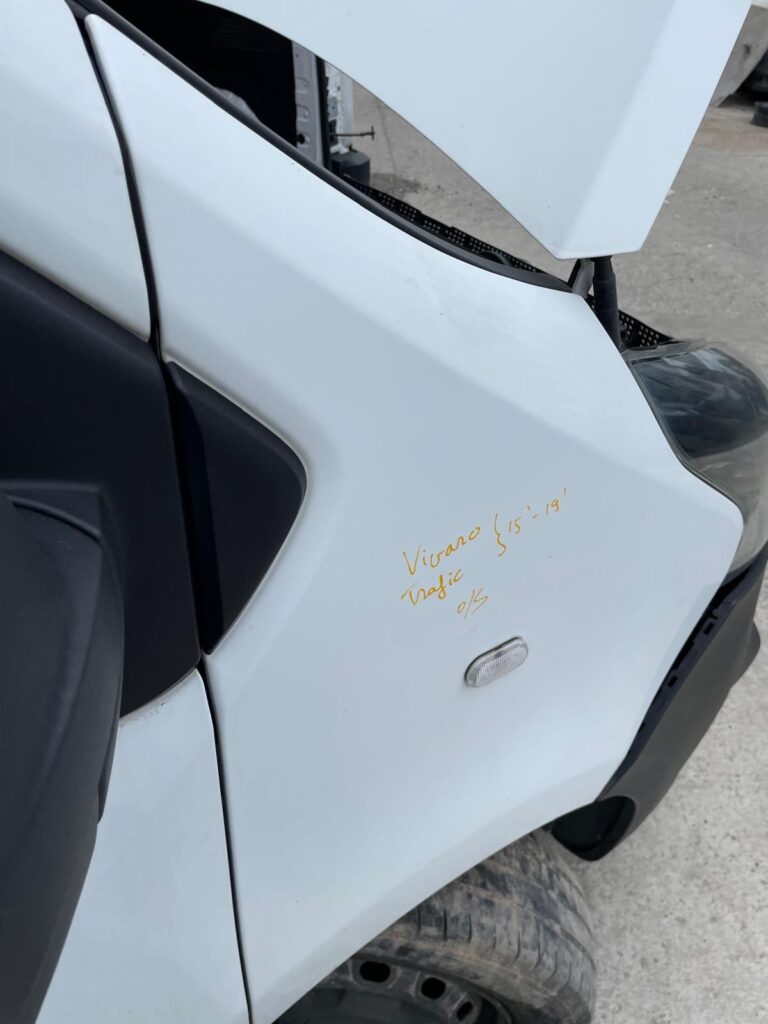 Vivaro Trafic Wing Fender Right Side OS Renault Vauxhall 2015 2019 White - Image 13