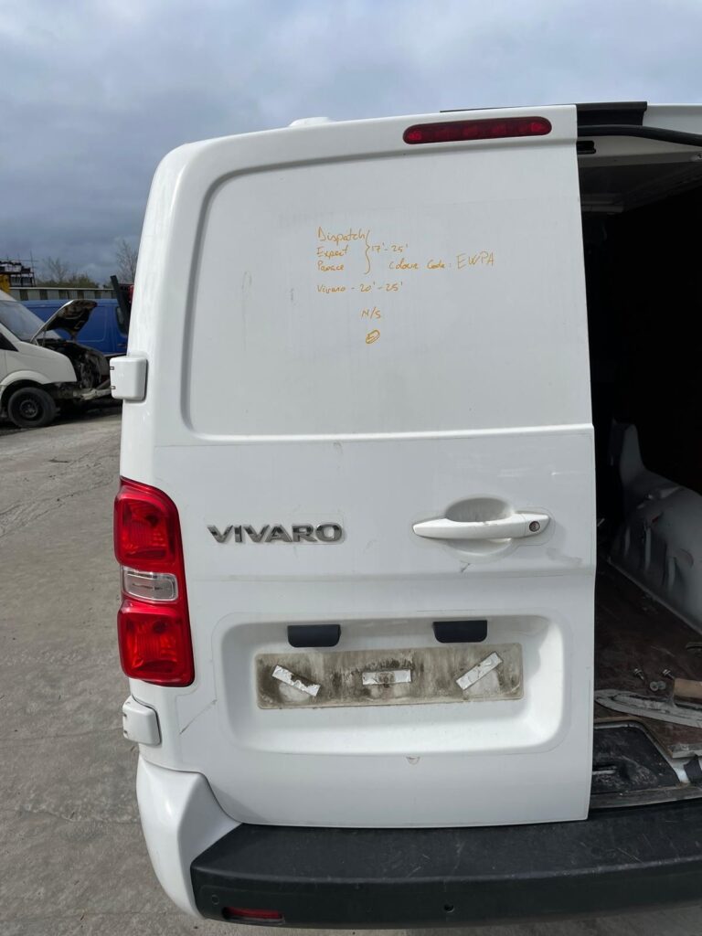 Dispatch Expert Proace Rear Door Left Side NS White 2017 2025 Vivaro 20 25 - Image 4