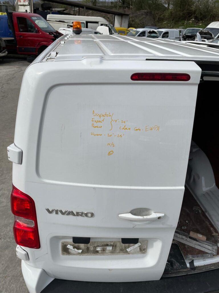 Dispatch Expert Proace Rear Door Left Side NS White 2017 2025 Vivaro 20 25 - Image 5