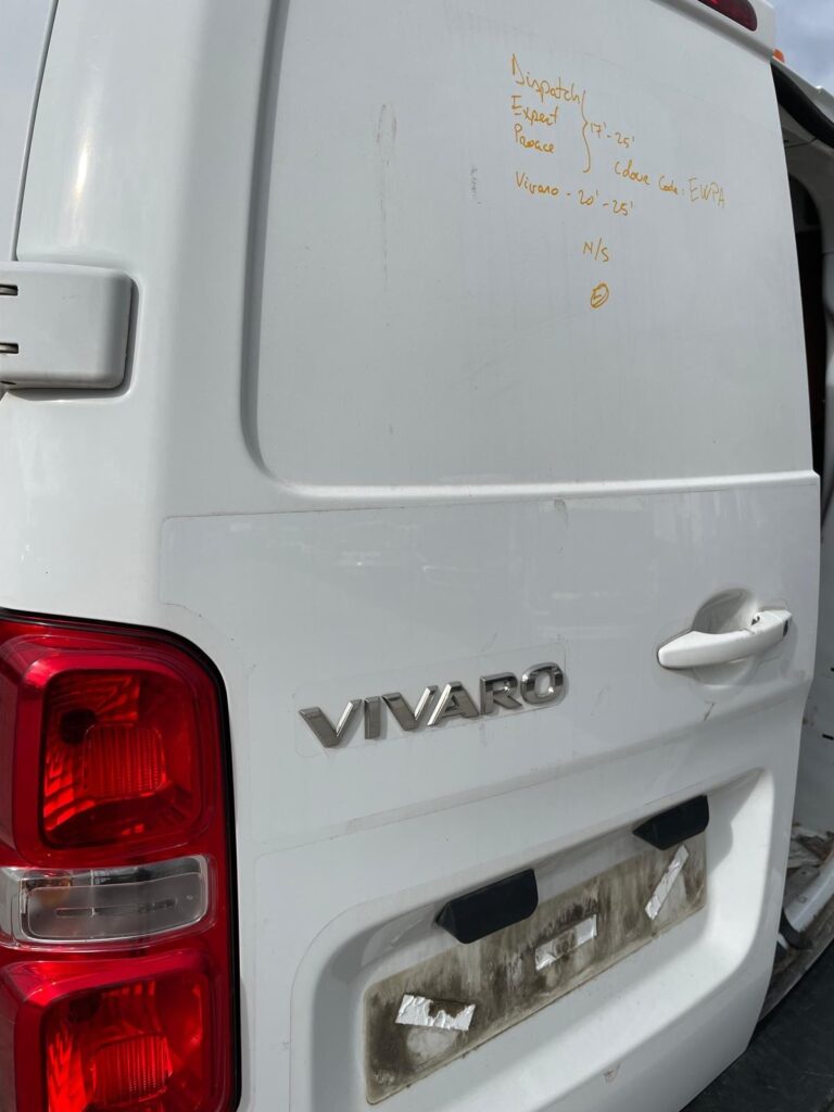 Dispatch Expert Proace Rear Door Left Side NS White 2017 2025 Vivaro 20 25 - Image 7