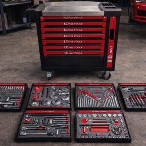 7 Drawer Tool Chest Professional Mechanic Tool Chest Set 402 Piece Mechanic Tool