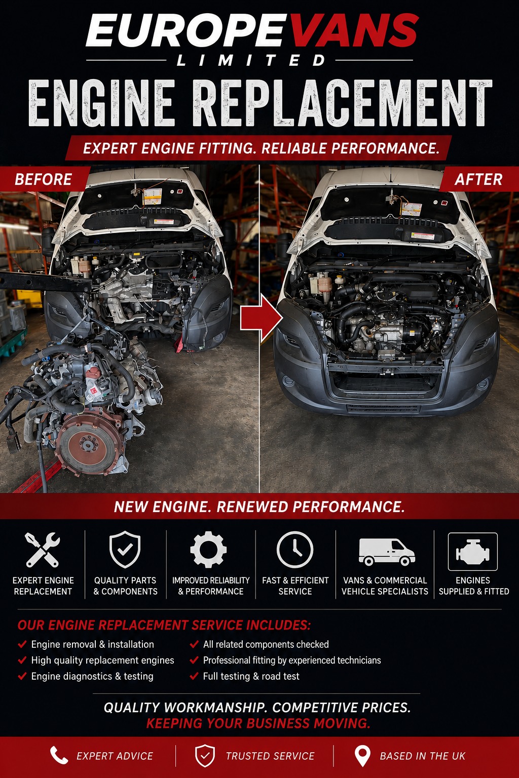 Professional Engine Supply & Replacement Specialists