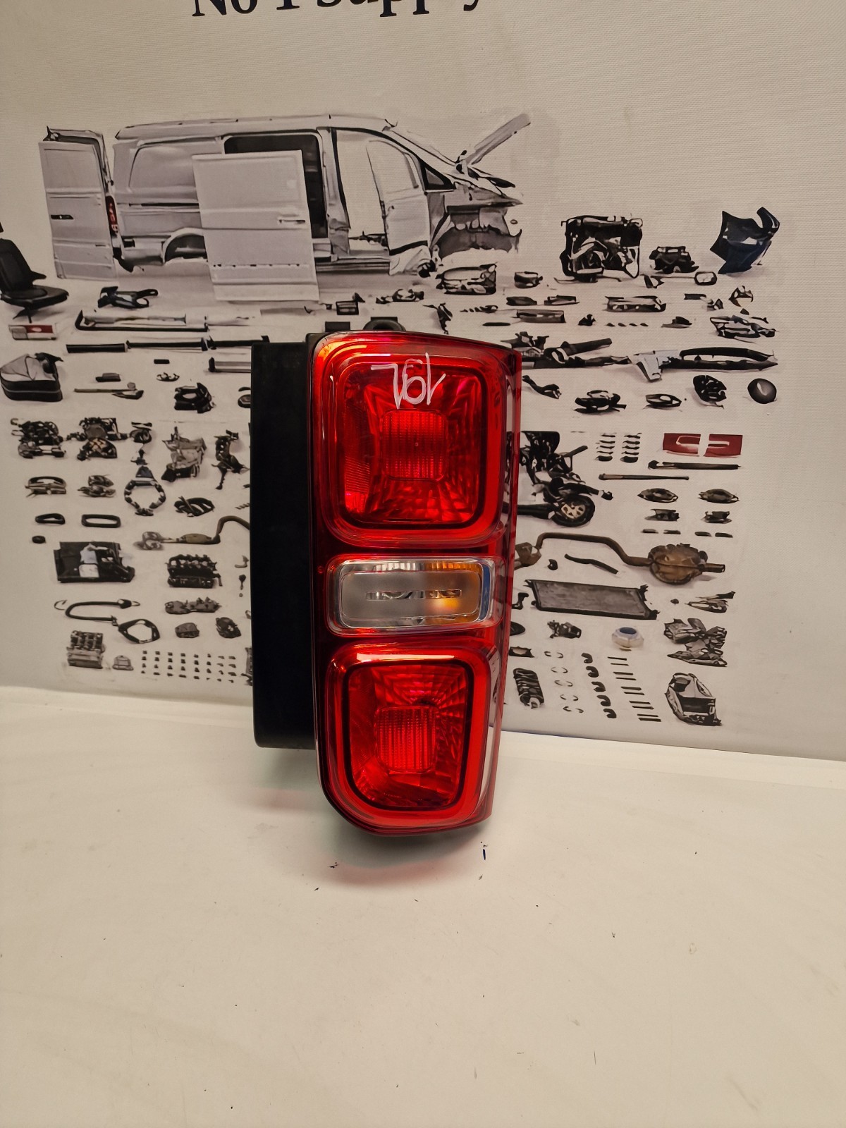 Peugeot Expert Dispatch Vivaro Rear Light Left Side 9808243182 ... - imagine 2