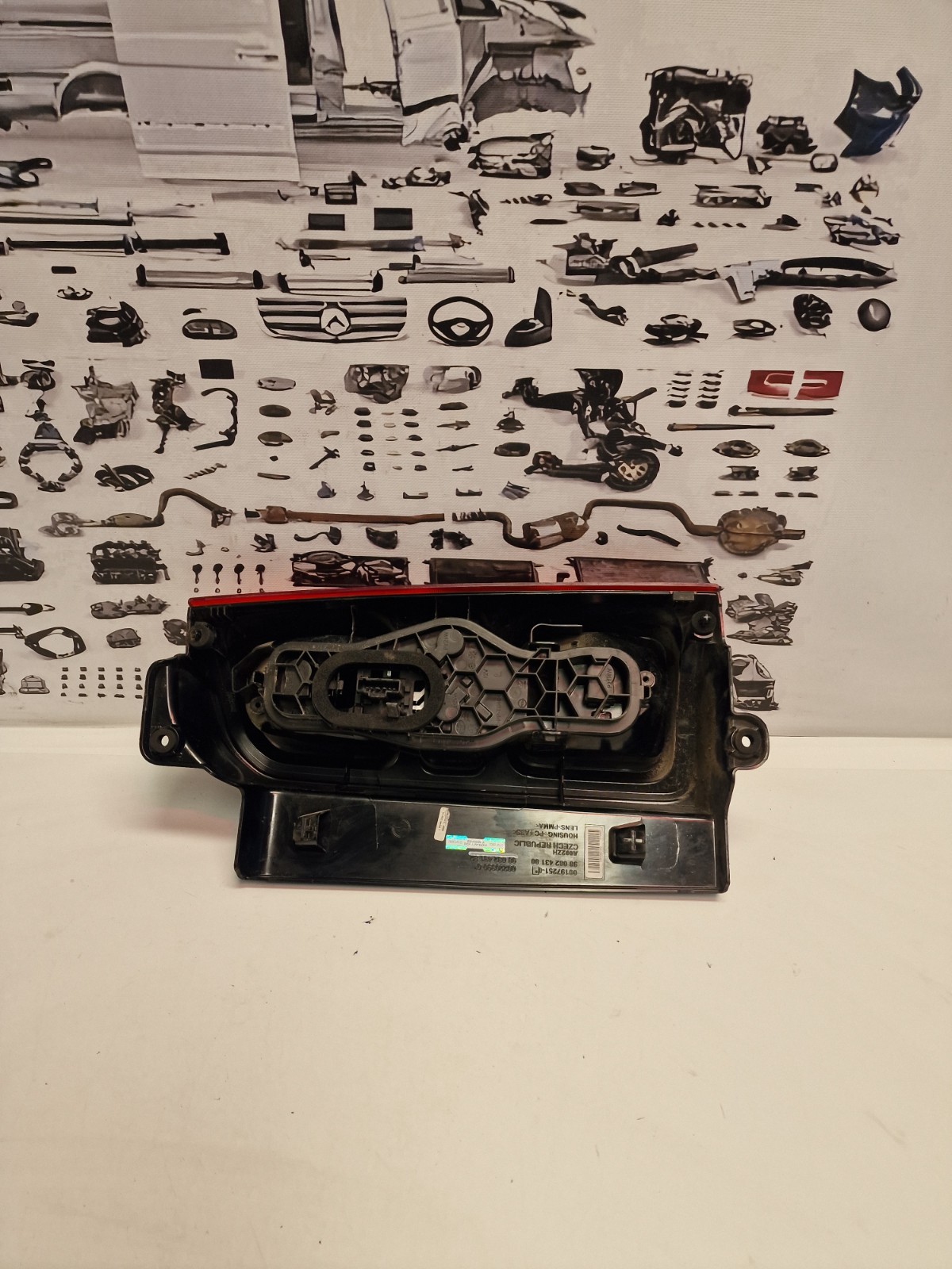 Peugeot Expert Dispatch Vivaro Rear Light Left Side 9808243182 ... - imagine 6