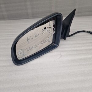 Audi A3 (2003-2008) Left Side Mirror (Dark Grey) E1010754 (38) SCRATCHES