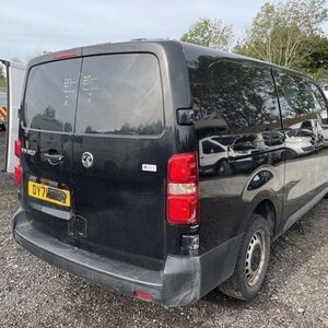 Citroen Dispatch Expert Proace Vivaro 2017 2025 Rear Door Right O/S Black