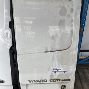 Vauxhall Vivaro Trafic Nv300 2015 2019 Rear Door Right O/S White