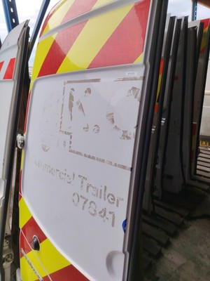 Mercedes Sprinter Rear Door Left N/S W906 2006-2018