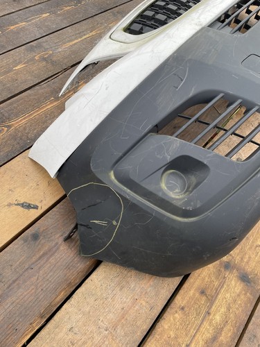 Peugeot Expert 2018-2024 Front Bumper In White DAMAGED