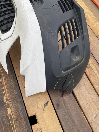 Peugeot Expert 2018-2024 Front Bumper In White DAMAGED
