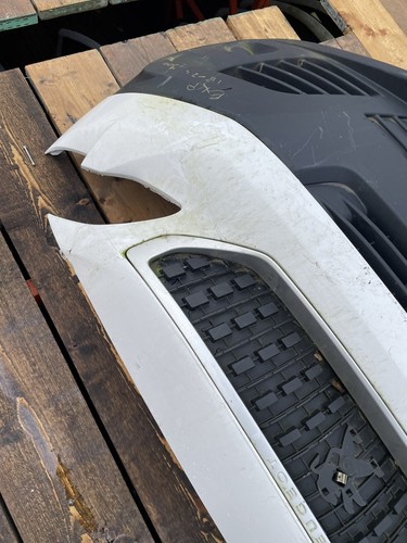 Peugeot Expert 2018-2024 Front Bumper In White DAMAGED