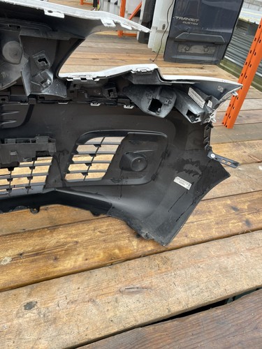 Peugeot Expert 2018-2024 Front Bumper In White DAMAGED