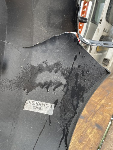Peugeot Expert 2018-2024 Front Bumper In White DAMAGED