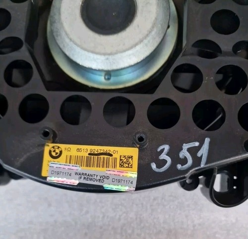 BMW X5 F15 Central Bass Subwoofer Speaker 9247342 (351)