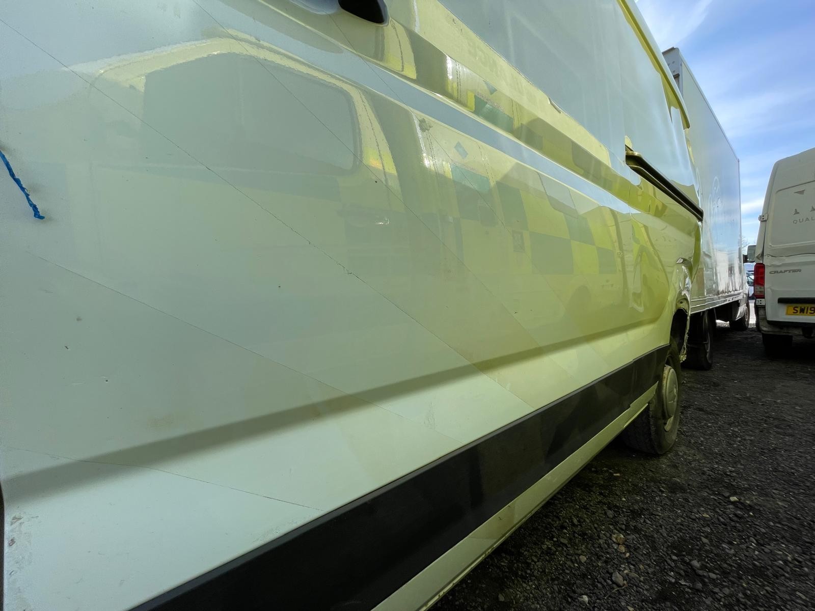 LDV Maxus Deliver 9 Side Loading Door Sliding Door 2020-2025 White