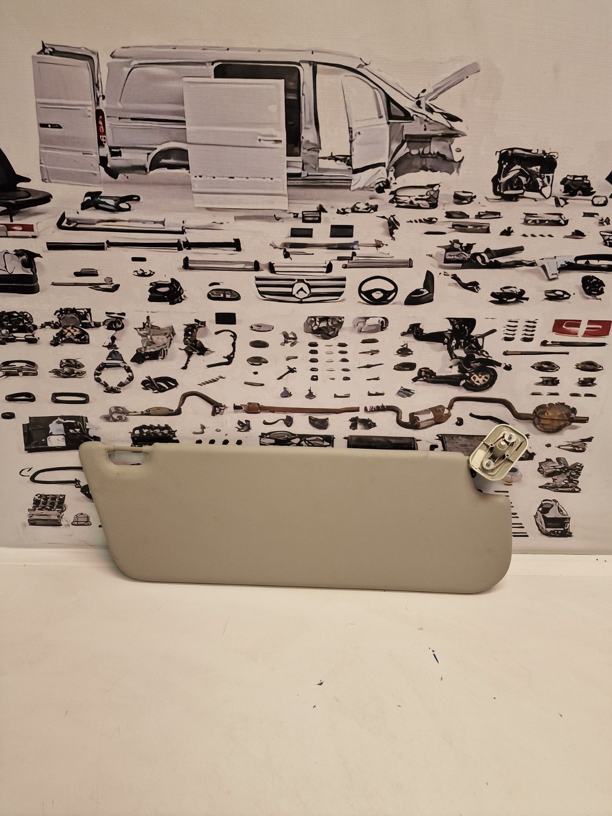 Custom Sun Visor Left Side Ford Transit BK21V04100A 500 - imagine 3