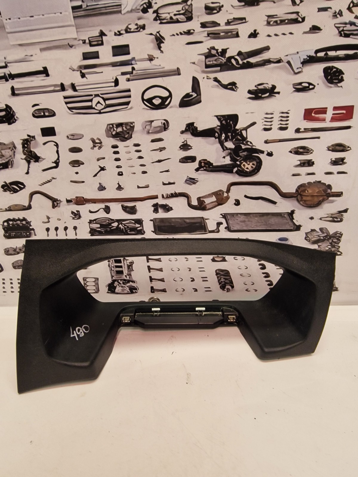 Custom Spidometer Cluster Surround Trim Cover Transit JK21V044D70 490