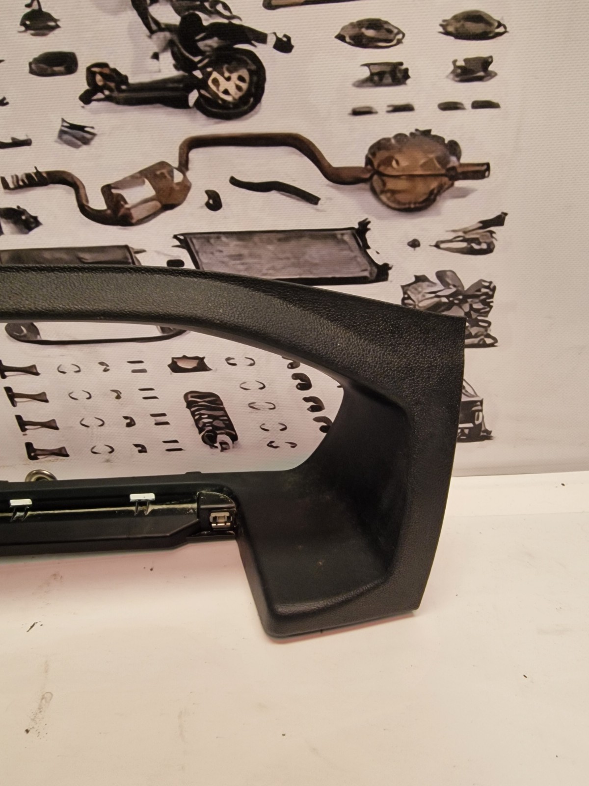 Custom Spidometer Cluster Surround Trim Cover Transit JK21V044D70 490