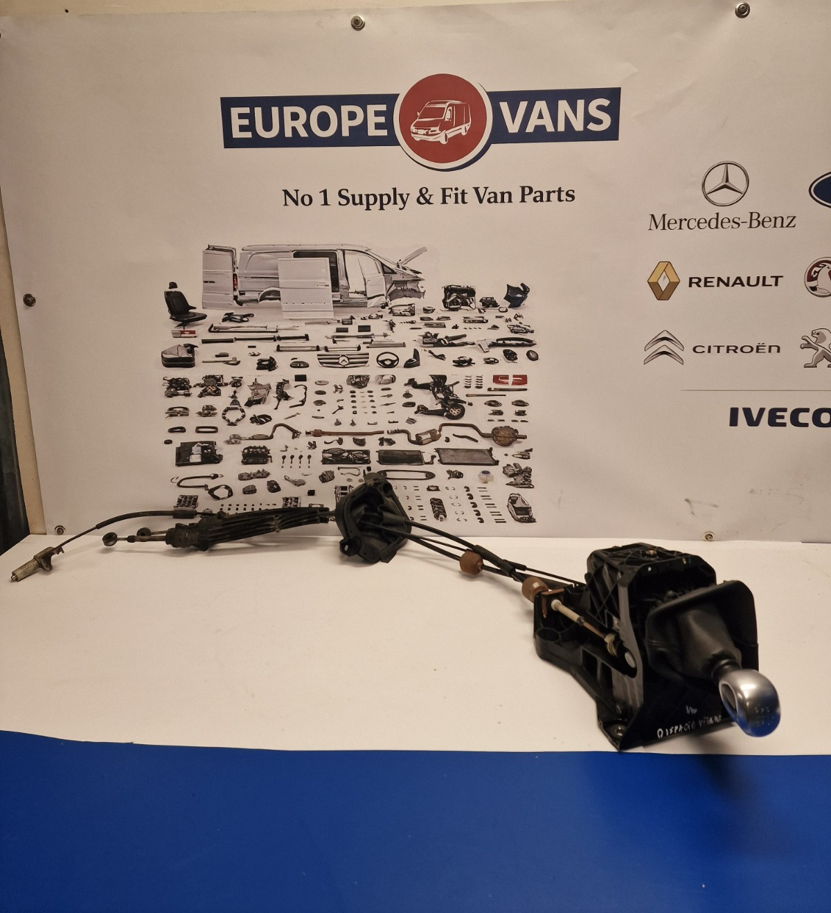 Peugeot Expert Proace Dispatch 2017 24 Gear Selector With Cable 9809543980 (43)