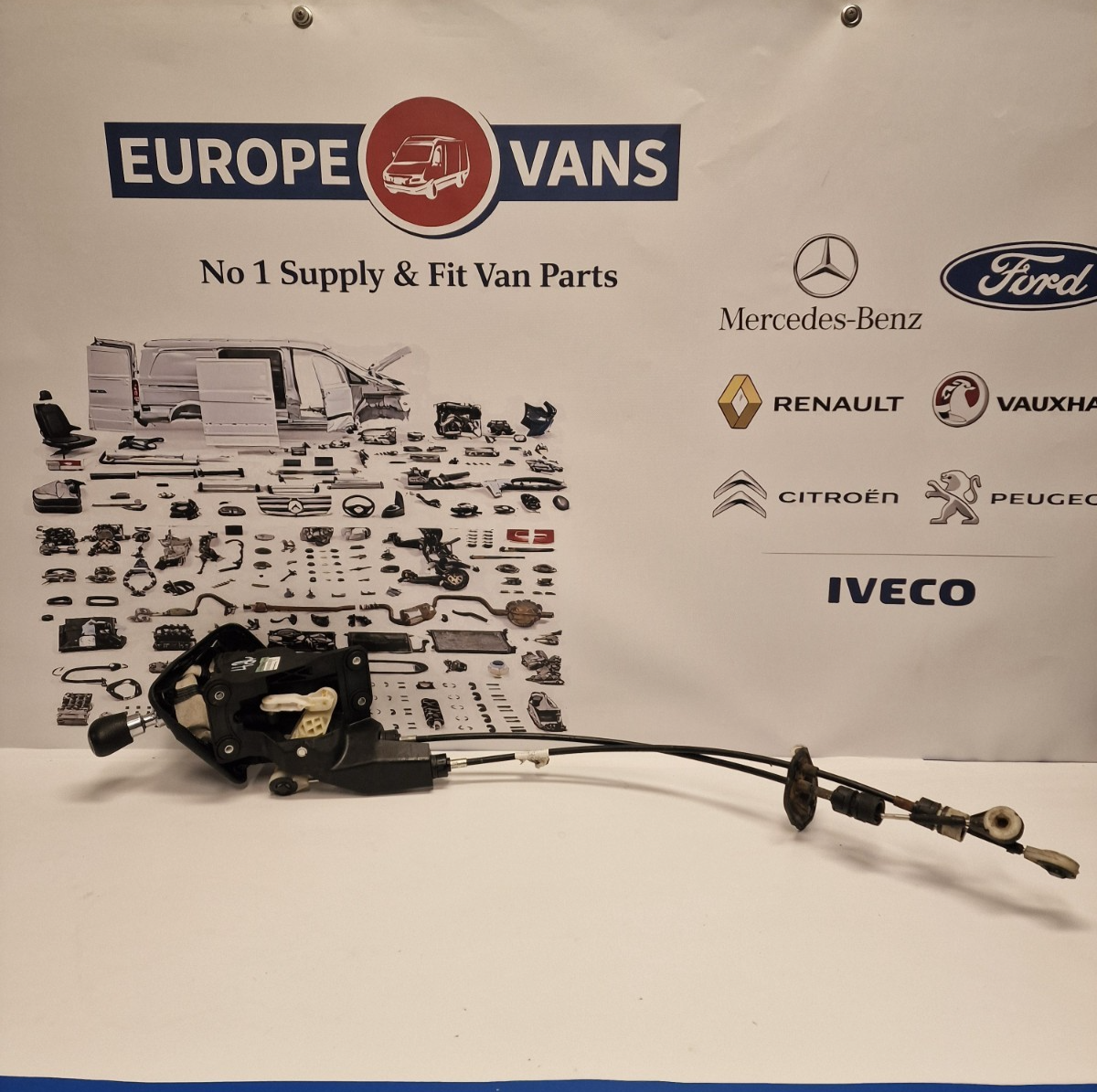 Ford Transit MK8 2017-2025 Gear Selector With Cable BK3R7C453MBH (42)