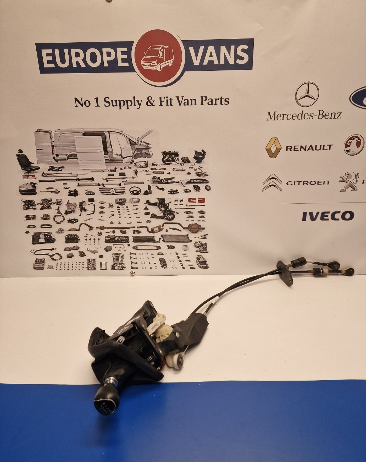 Ford Transit MK8 2017-2025 Gear Selector With Cable BK3R7C453MBH (42)
