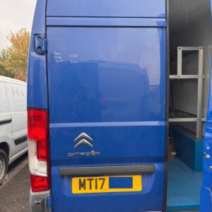 Peugeot Boxer Relay Ducato 2008 2025 Rear Door Left N/S In Blue BREAKING