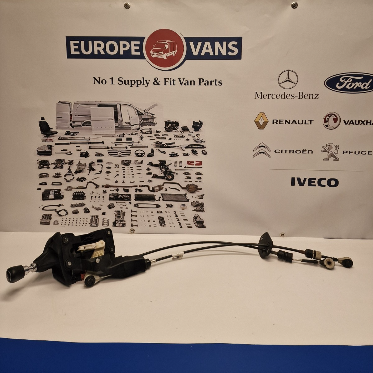 Ford Transit MK8 2017-2025 Gear Selector With Cable BK3R7C453MBH (42)