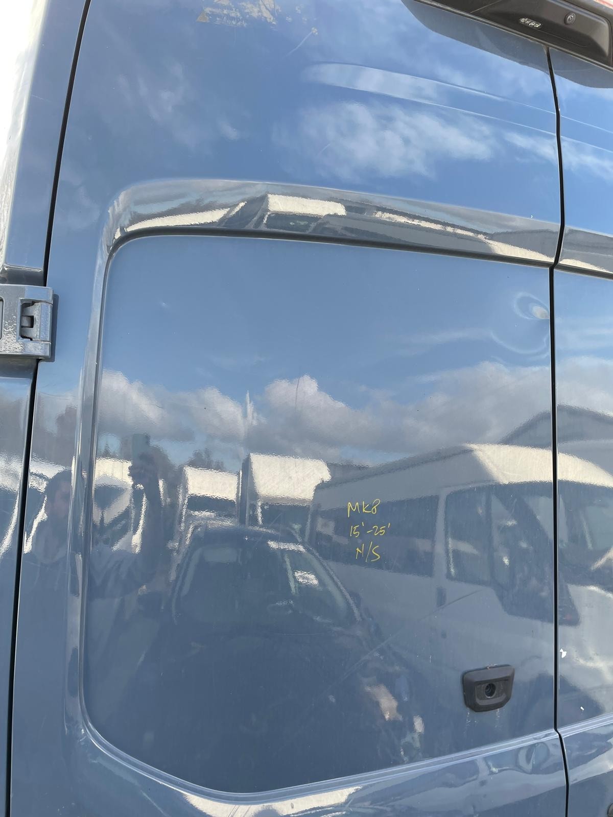 Ford Transit MK8 2015-2025 Rear Door Left N/S In GREY AMAZON