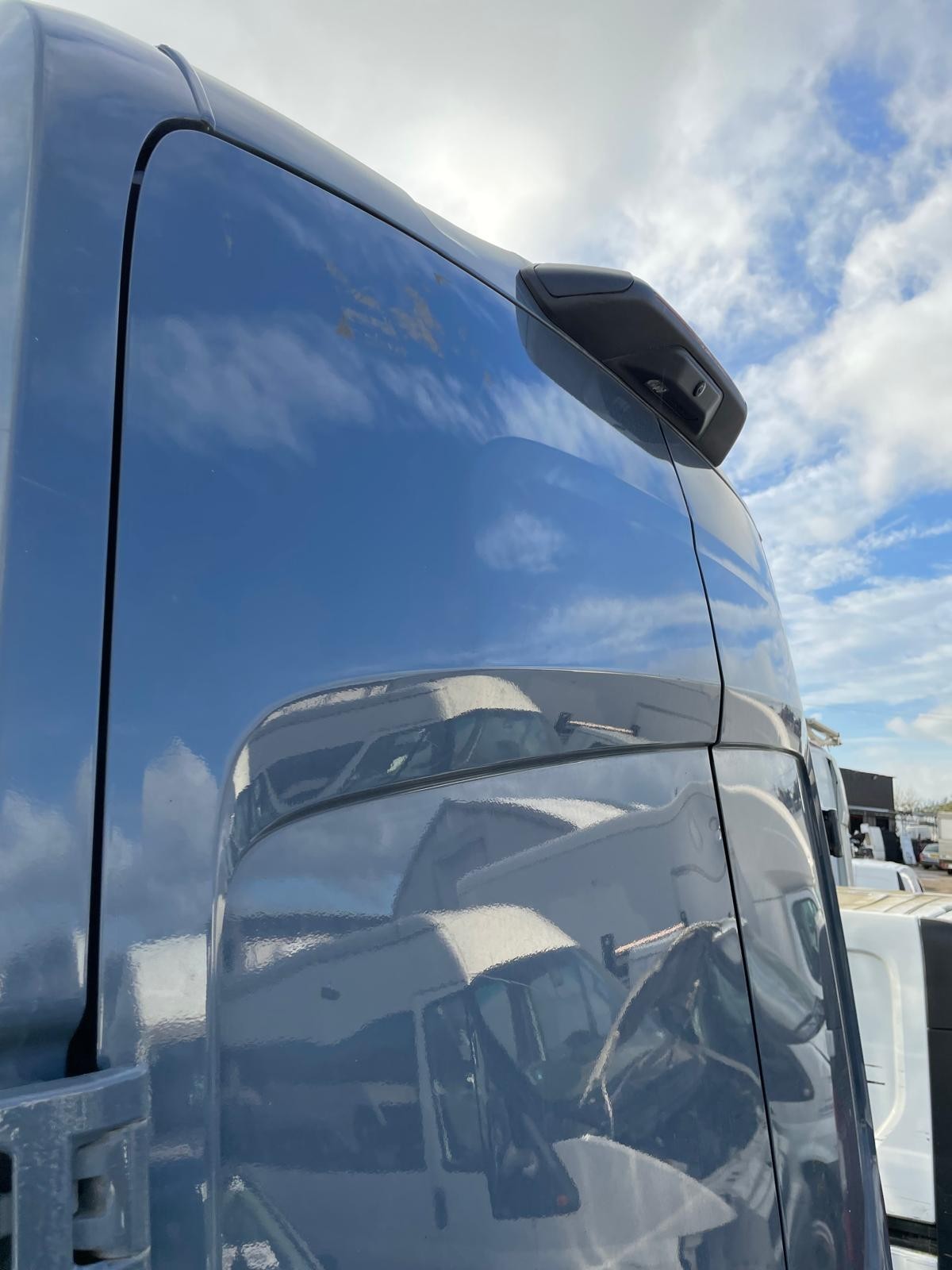 Ford Transit MK8 2015-2025 Rear Door Left N/S In GREY AMAZON