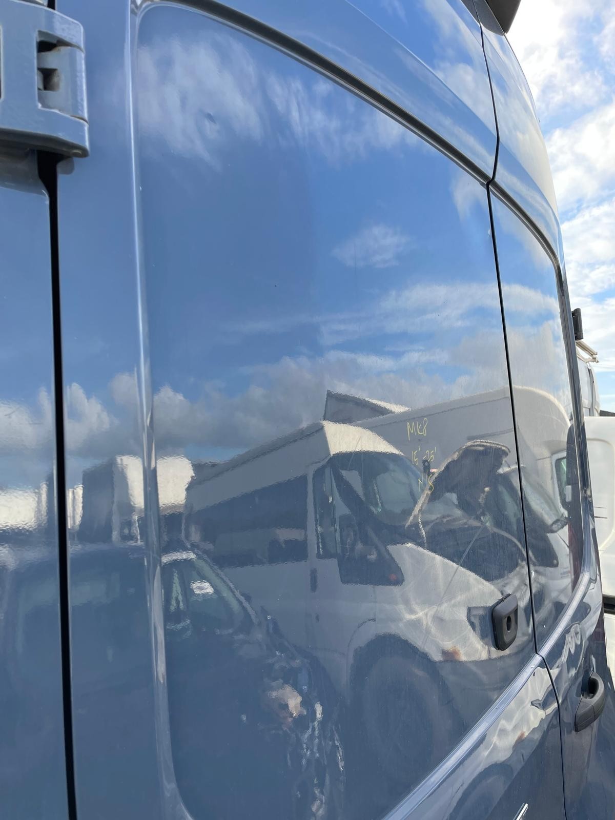 Ford Transit MK8 2015-2025 Rear Door Left N/S In GREY AMAZON