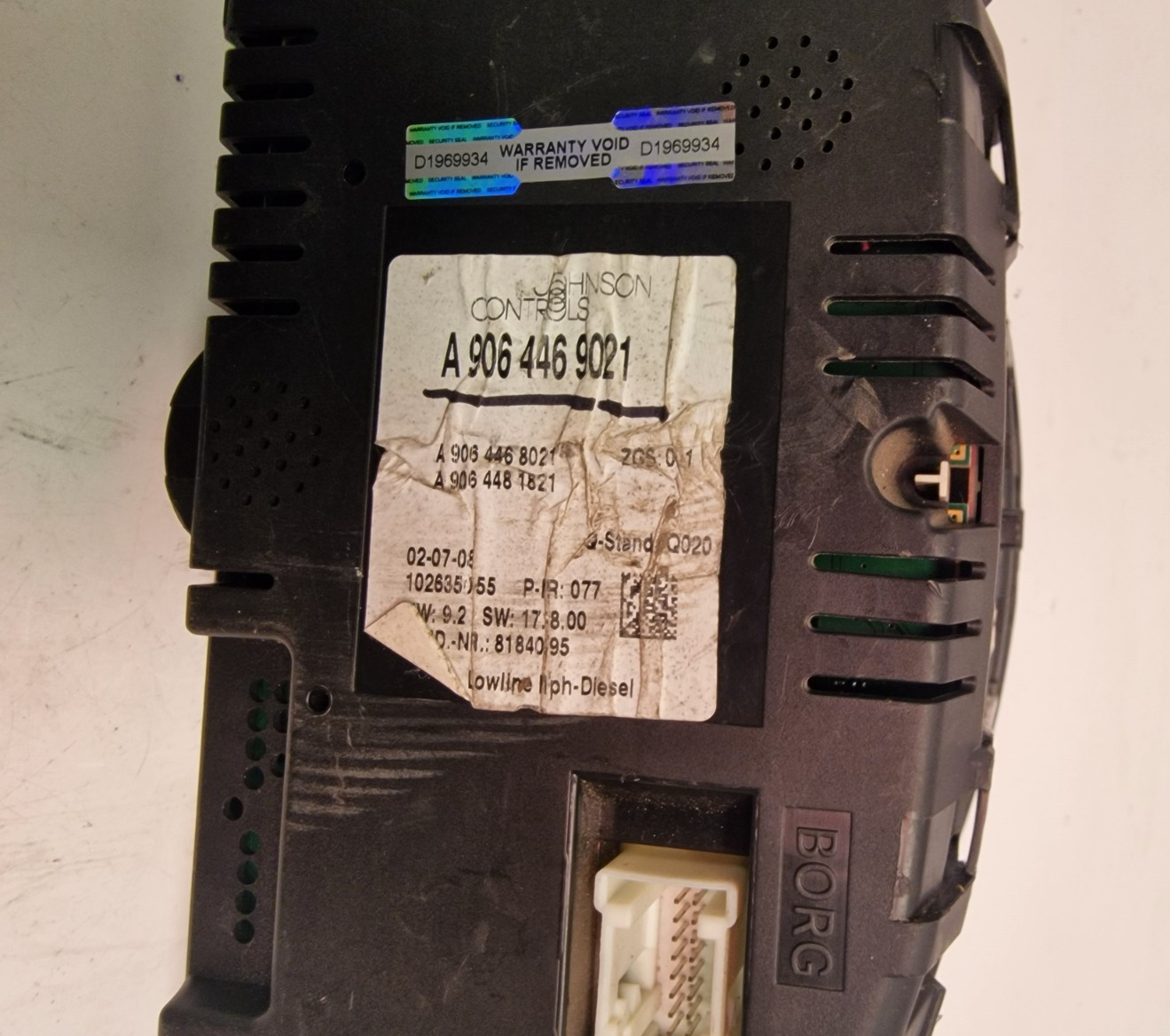 MERCEDES SPRINTER W906 2007-2010 SPEEDOMETER CLUSTER A9064469021 (37)