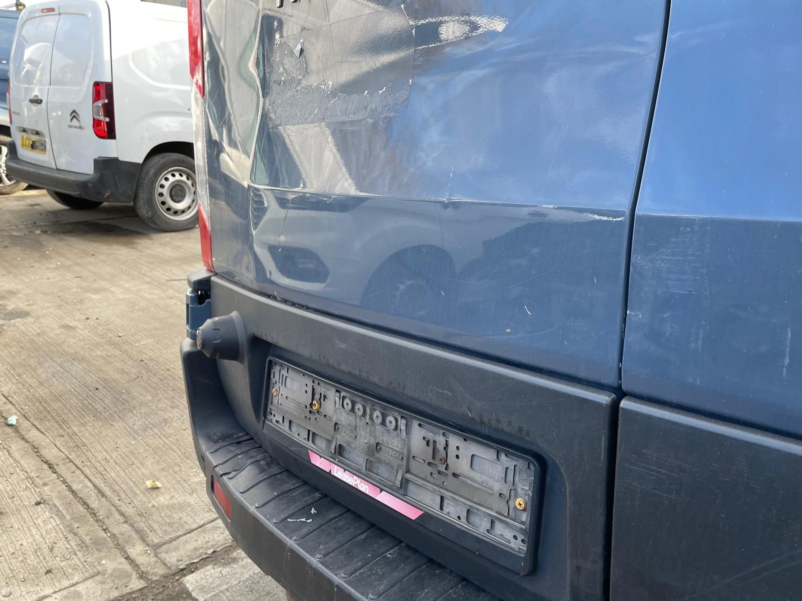 Ford Transit MK8 2015-2025 Rear Door Left N/S In GREY AMAZON