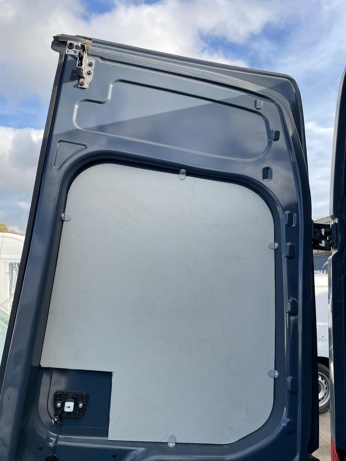 Ford Transit MK8 2015-2025 Rear Door Left N/S In GREY AMAZON