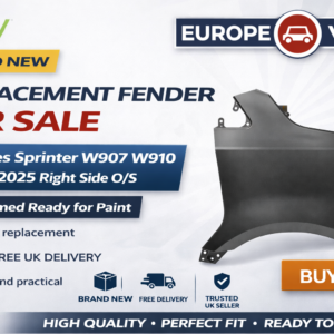 Sprinter Wing Fender 2018 2025 Mercedes W907 W910 Wing Fender Right Side OS