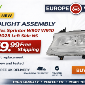 Sprinter Headlight 2018 2025 Mercedes Sprinter W907 W910 Headlight Left Side NS